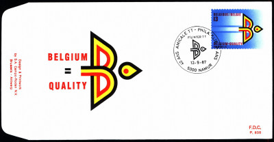 Belgia FDC 1987 Mi 2314 Foreign Trade Year [NAMUR]